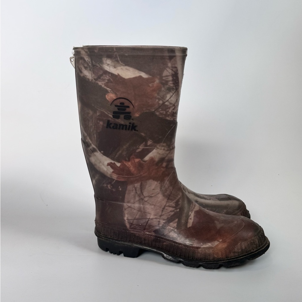 Kamik Stomp Camo Rain Boots Size 2